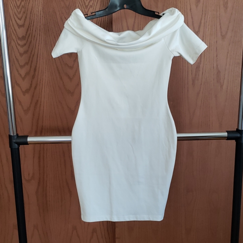 ASOS Off the Shoulder Bodycon Dress